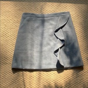 Light Blue Skater Skirt